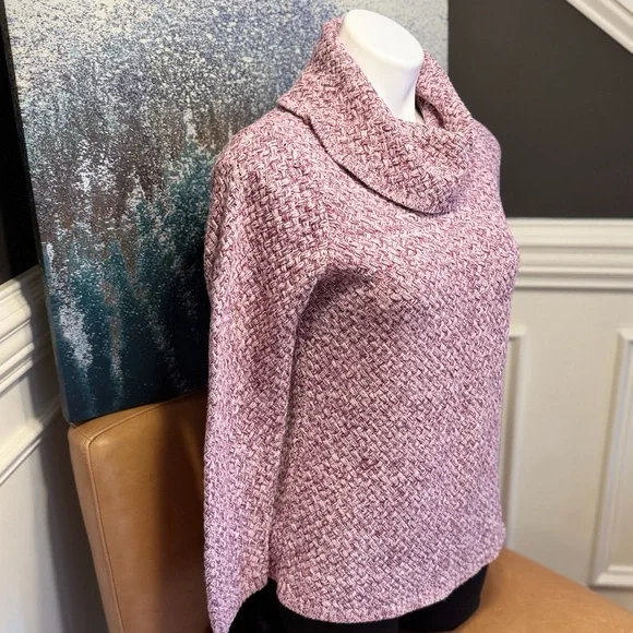 Dana Buchman Cowl Neck Knit Sweater - Picture 4 of 12